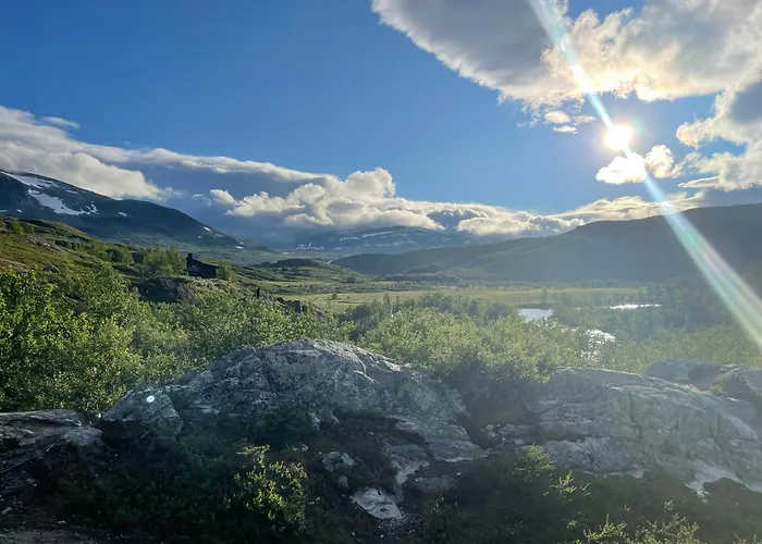 بيت للعطل Unique Hobbit By Hallingskarvet